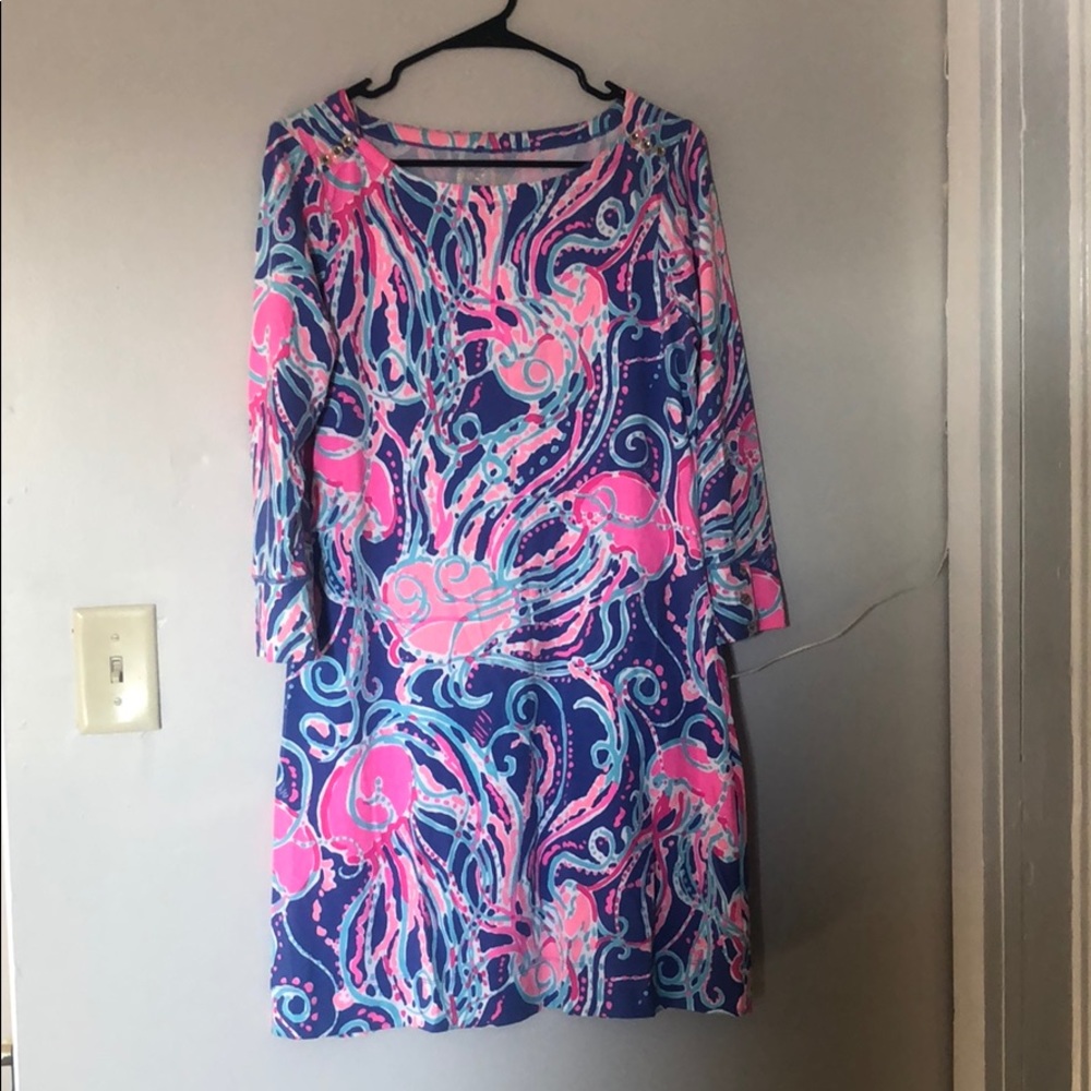 Lilly Pulitzer Sophie Dress, Jellies Be Jammin EUC